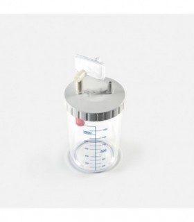Bocal réutilisable 1200 ml pour Vacuaide Accessoires Aspirateur de mucosités