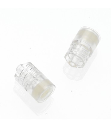 Bouchon obturateur mâle avec site d'injection