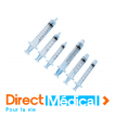 Seringue 10 ml discardit II 2 corps embout excentré