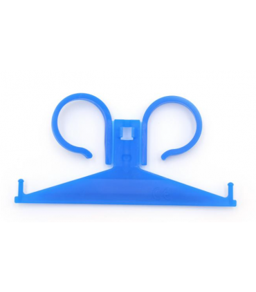 Support de poche à urine plastique