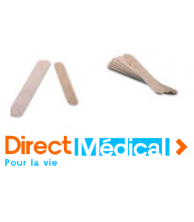 Abaisse langue adulte bois boîte de 100