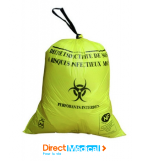 Sacs DASRI , 20 litres rouleau de 25
