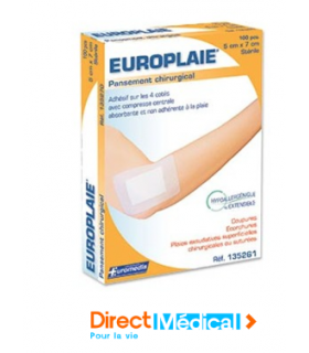 Pansement Europlaie boite de x100