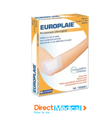 Pansement Europlaie boite de x100