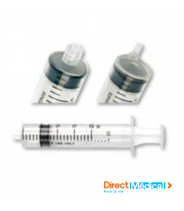 Seringue 3 pièces 50/60 ml Luer Lock