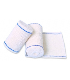 Bande crêpe 100 % coton 5cm x 4m unité