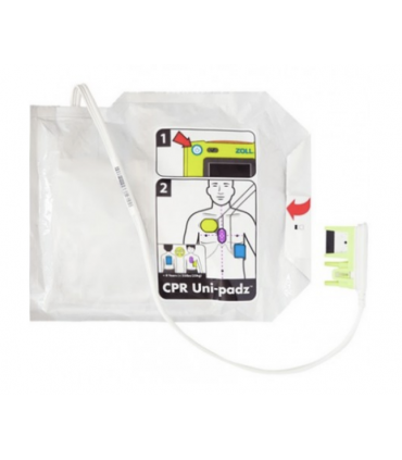 Electrodes CPR Uni-padz défibrillateur Zoll AED 3  Adulte/enfant