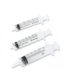 Seringue 3 pièces 20 ml embout excentré terumo