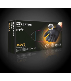 Gants nitrile Black Diamond épais GO GRIP Mercator
