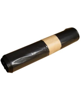 Sac poubelle 100L noir carton de 8 rouleaux