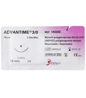 Suture ADVANTIME 5/0 BOITE DE 36