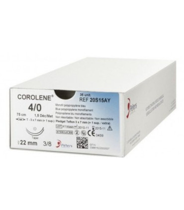 Suture COROLENE 5/0 BOITE DE 36