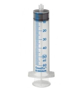 Seringue OMNIFIX 3 corps BBRAUN 50/60 ml Lueur Lock boite de 100