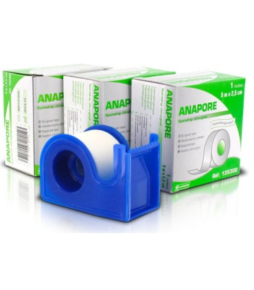 Sparadrap Microporeux 9,14m x 2,5Cm avec dévidoir