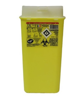 Conteneur/collecteur à aiguille DASRI 600 ml