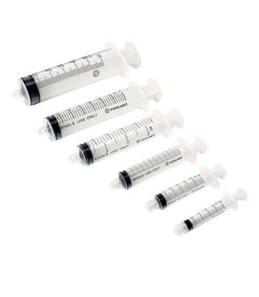 Seringues 3 pièces TERUMO Luer Lock par taille