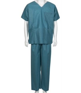 Pyjama de bloc VERT à usage unique prix dégressif