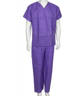 Pyjama de bloc VIOLET à usage unique prix dégressif