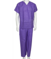 Pyjama de bloc VIOLET à usage unique prix dégressif