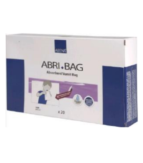 Sac d'aisance vomitoire absorbant par 20