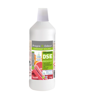 Bidon 1L de Détergent Surodorant Ecolabel (DSE) Rose-Litchi – Direct Médical