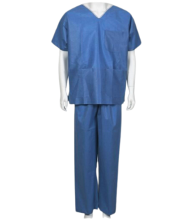 Pyjama de bloc bleu 35Gr - Direct Médical