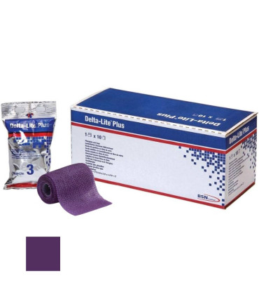 Bande de résine en fibre de verre DELTA-Lite Plus - Violet - Direct Médical