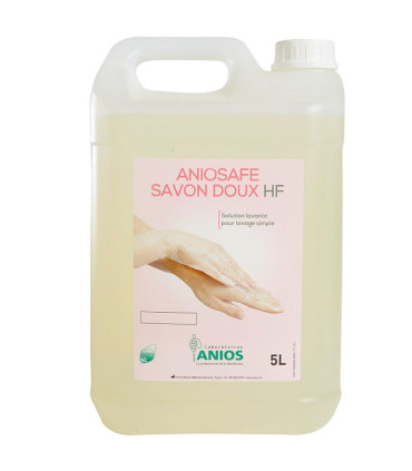 ANIOSAFE Savon doux HF - Bidon 5 L - Direct Médical