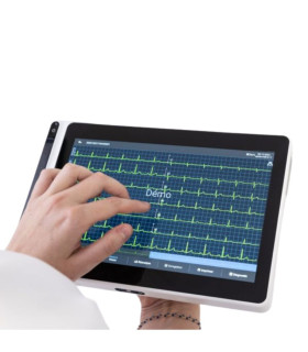 Tablette ECG CARDIOMATE EVI 10 pouces  prise en main - Spengler - Direct Médical