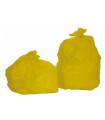 Sac poubelle JAUNE 30 L haute densité - rouleau de 50 - Direct Médical