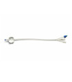 Sonde de Foley silicone 3 voies avec embout Nelaton -Direct Médical