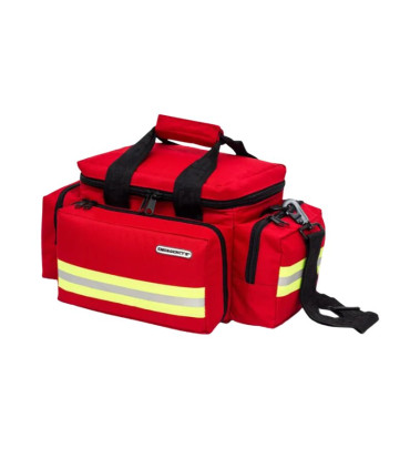 Sac d'urgence léger EMERGENCY'S - rouge face - Direct Médical