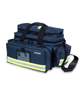 Sac d'urgence grande capacité EMERGENCY'S - bleu marine face - Direct Médical