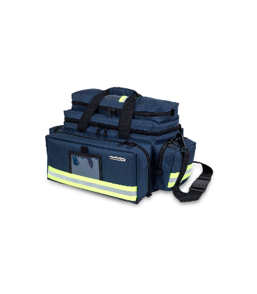 Sac d'urgence grande capacité EMERGENCY'S - bleu marine face - Direct Médical