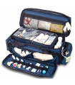 Sac Oxygénothérapie EMERGENCY'S - Bleu Marine Ouvert  - Direct Médical
