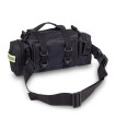 Sac banane noir de premiers secours - Dos - Direct Médical