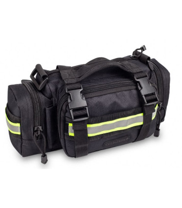 Sac banane noir de premiers secours - Face - Direct Médical