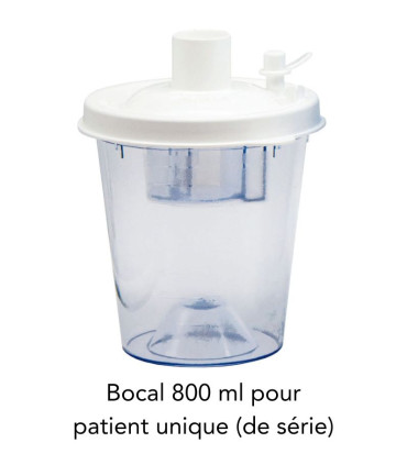 Aspirateur de mucosités VACUAIDE 7325 - bocal - Direct Médical