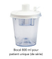 Aspirateur de mucosités VACUAIDE 7325 - bocal - Direct Médical