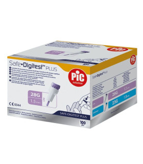 Lancette Safe Digitest plus 28g boîte de 100