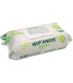 Lingettes nettoyantes WIP'ANIOS Excel Biodégradables lot de 100 - Direct médical