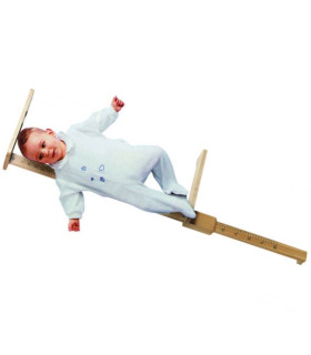 Toise bébé en bois - Direct Médical