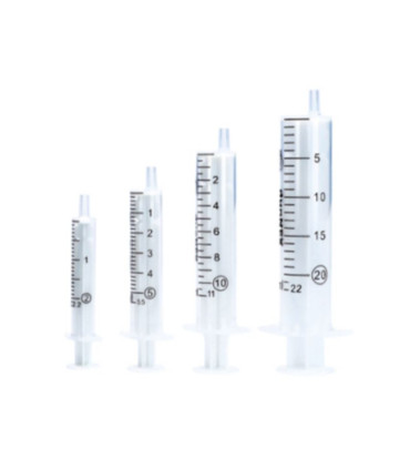 Seringue DuoNEX 2 pièces Luer 2 à 20 ml Zarys - Direct Médical