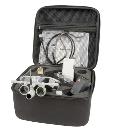 Trousse LoupeLight2 - Loupes Binoculaires HR 2.5x 340mm + S-FRAME + mPack mini