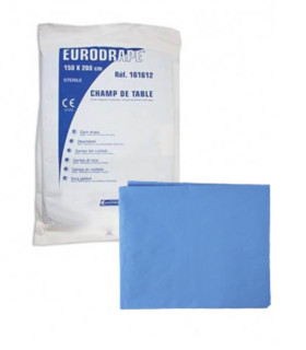 Champ de table pour instrument/drap stérile 150 x 200 cm EURODRAPE - EUROMEDIS