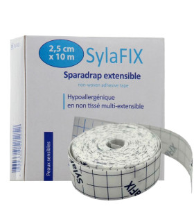 Bande adhésive multi extensible SYLAFIX 2,5cm x 10m
