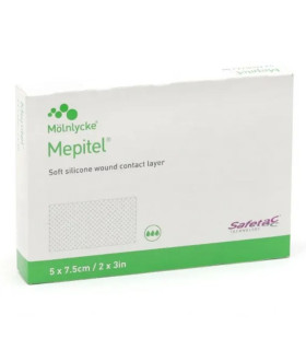 Pansement MEPITEL molnlycke 5 x 7.5 cm boite de 10