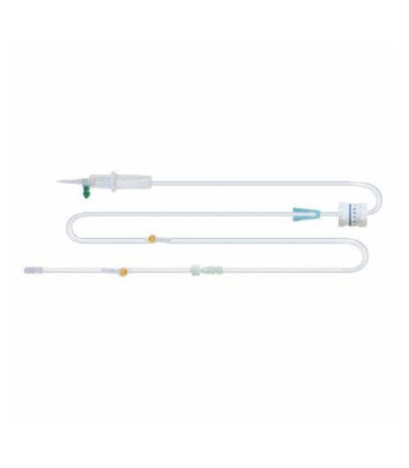 Perfuvet Micro – perfuseur vétérinaire micro-débit pour très petits animaux, avec tubulure 200 cm et 2 ports d’injection
