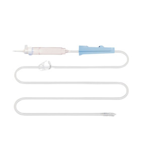 Perfuvet Large – perfuseur vétérinaire gros débit pour grands animaux avec tubulure 230 cm