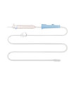 Perfuvet Large – perfuseur vétérinaire gros débit pour grands animaux avec tubulure 230 cm